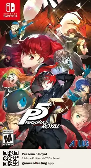 Persona 5 Royal Nintendo Switch, NTSC box front