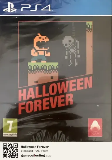 Halloween Forever PlayStation 4, PAL box front