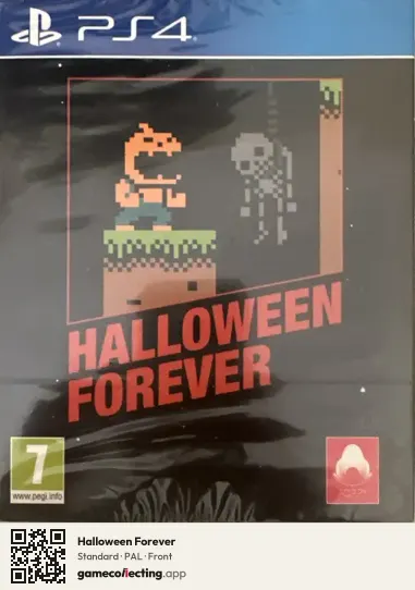 Halloween Forever PlayStation 4, PAL box front
