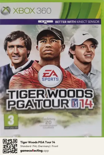 Tiger Woods PGA Tour 14 Xbox 360, Germany box front
