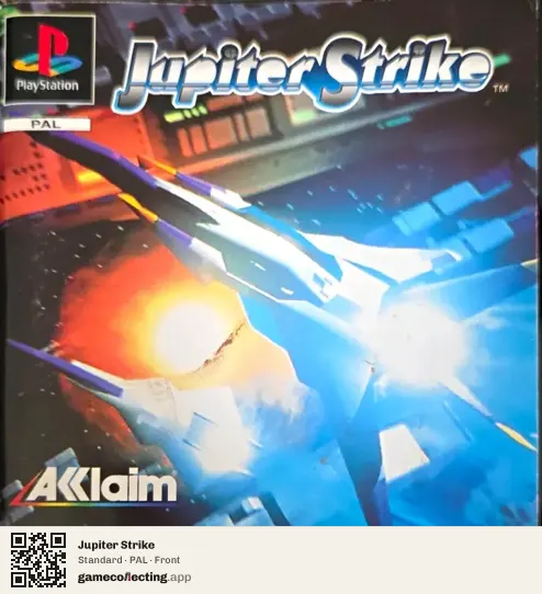 Jupiter Strike PlayStation, PAL box front