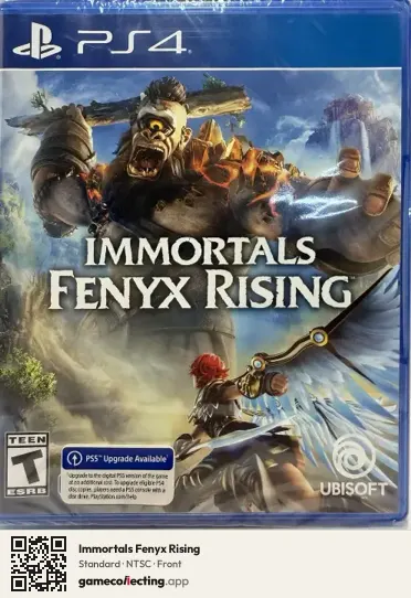 Immortals Fenyx Rising PlayStation 4, NTSC box front