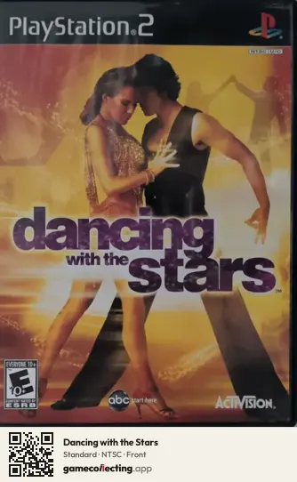 Dancing with the Stars PlayStation 2, NTSC box front