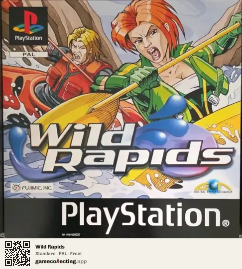 Wild Rapids PlayStation, PAL box front