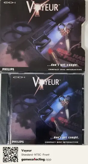 Voyeur Philips CD-i, NTSC box front