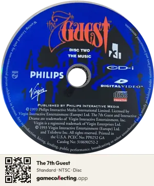 The 7th Guest Philips CD-i, NTSC disc
