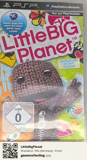LittleBigPlanet PlayStation Portable, Germany box front