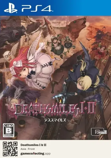 Deathsmiles I & II PlayStation 4, Asia box front