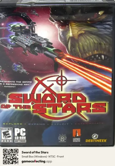 Sword of the Stars Computer, NTSC box front