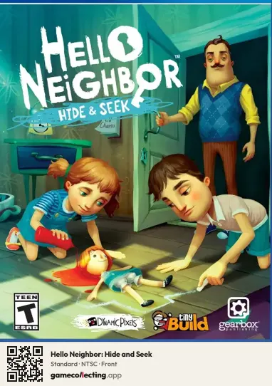 Hello Neighbor: Hide and Seek PlayStation 4, NTSC box front