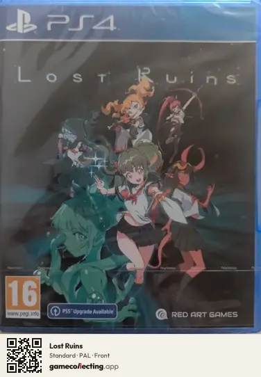 Lost Ruins PlayStation 4, PAL box front