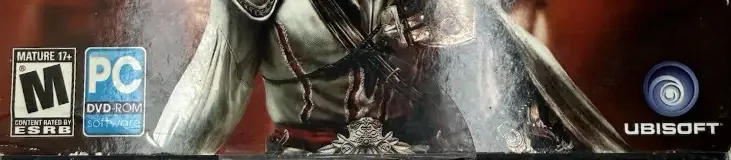 Assassin's Creed I & II: Ultimate Collection, the ESRB box on its front