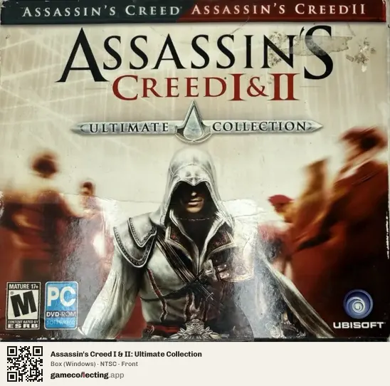 Assassin's Creed I & II: Ultimate Collection Computer, NTSC box front