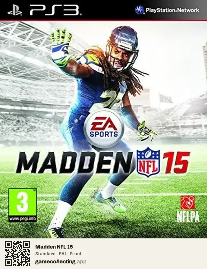 Madden NFL 15 PlayStation 3, PAL box front