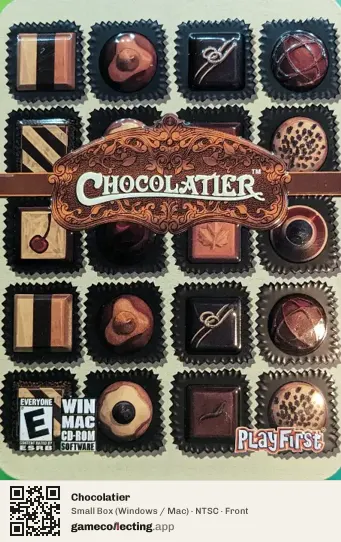 Chocolatier Computer, NTSC box front