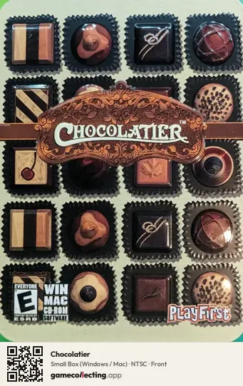 Chocolatier Computer, NTSC box front