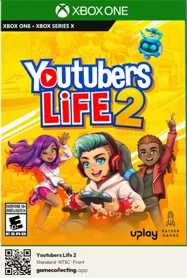 Youtubers Life 2 Xbox One, NTSC box front