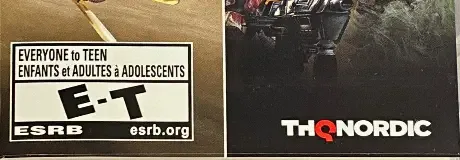 Star Wars Racer & Commando Combo, the ESRB box on its front
