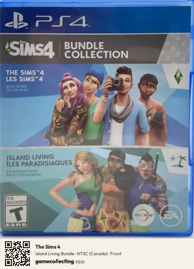 The Sims 4 PlayStation 4, Canada box front