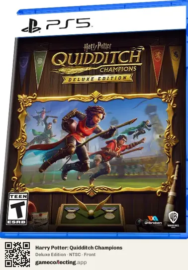 Harry Potter: Quidditch Champions PlayStation 5, NTSC box front