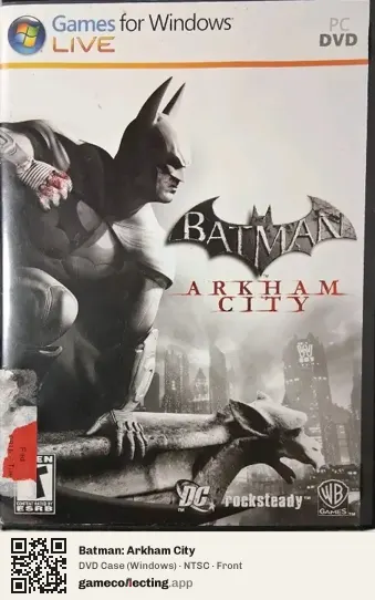 Batman: Arkham City Computer, NTSC box front