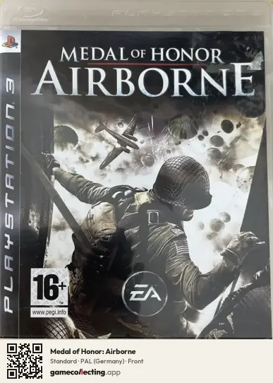 Medal of Honor: Airborne PlayStation 3, Germany box front