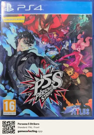Persona 5 Strikers PlayStation 4, PAL box front
