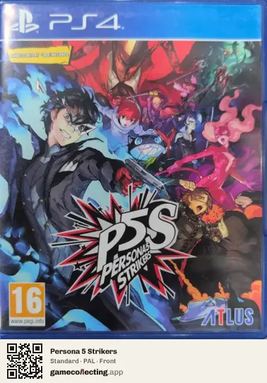 Persona 5 Strikers PlayStation 4, PAL box front