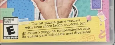 Snipperclips Plus: Cut It Out, Together!, the ESRB box on its front