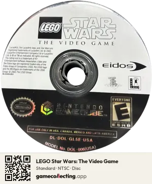 LEGO Star Wars: The Video Game Nintendo GameCube, NTSC disc