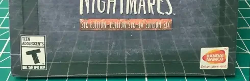 Little Nightmares, the ESRB box on its front