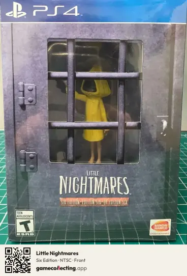 Little Nightmares PlayStation 4, NTSC box front