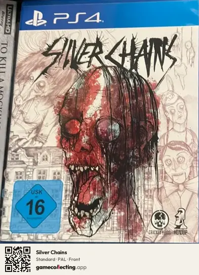 Silver Chains PlayStation 4, PAL box front