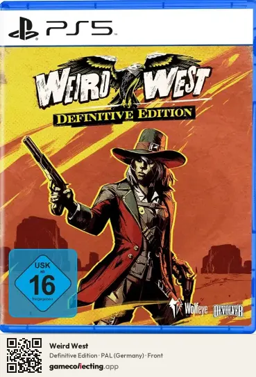 Weird West PlayStation 5, Germany box front