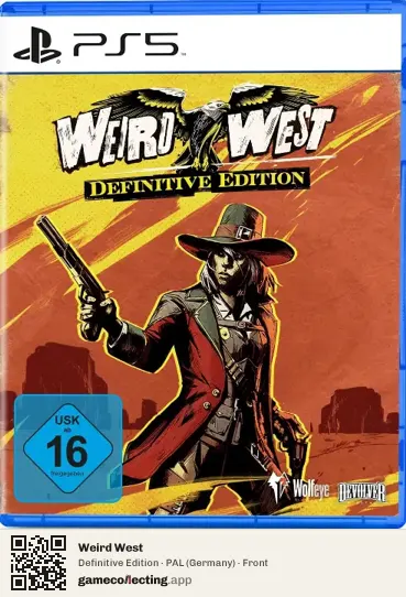 Weird West PlayStation 5, Germany box front