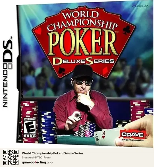 World Championship Poker: Deluxe Series Nintendo DS, NTSC box front