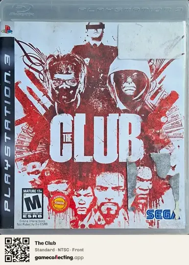 The Club PlayStation 3, NTSC box front