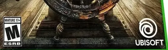 Skull and Bones, the ESRB box on its front