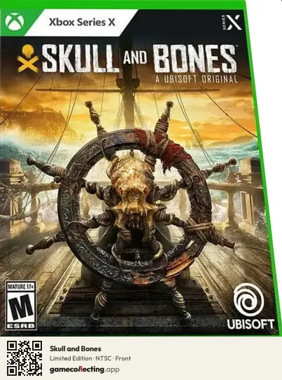 Skull and Bones Xbox Series X, NTSC box front