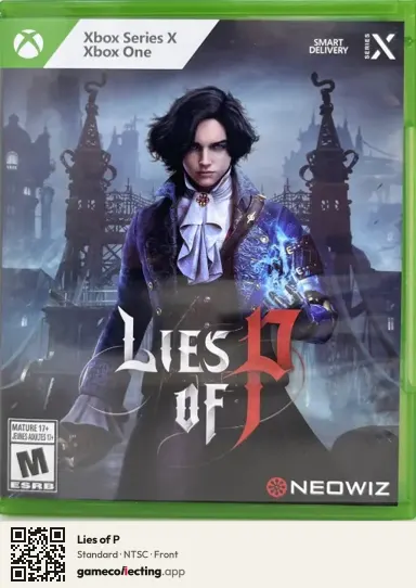 Lies of P Xbox Series X, NTSC box front