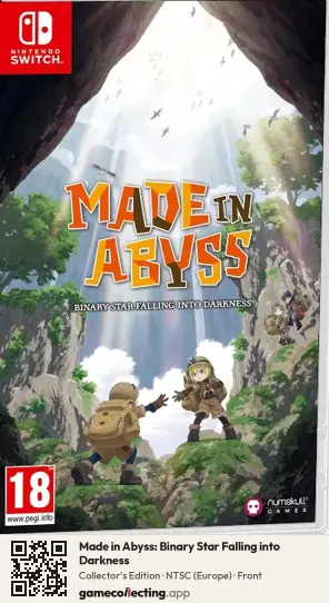 Made in Abyss: Binary Star Falling into Darkness Nintendo Switch, Europe box front