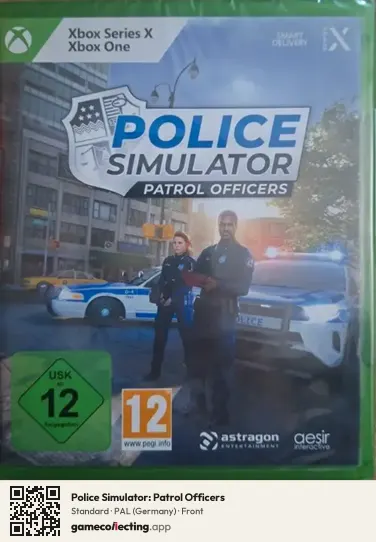 Police Simulator: Patrol Officers Xbox Series X, Germany box front