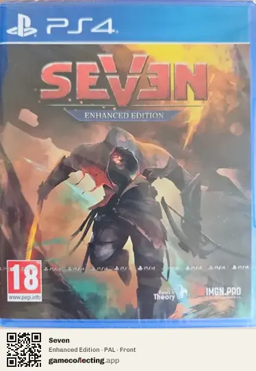 Seven PlayStation 4, PAL box front