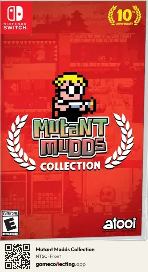 Mutant Mudds Collection Nintendo Switch, NTSC box front