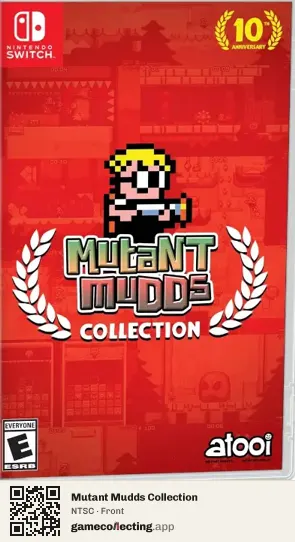 Mutant Mudds Collection Nintendo Switch, NTSC box front