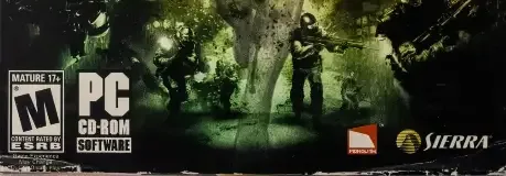 F.E.A.R.: First Encounter Assault Recon, the ESRB box on its front