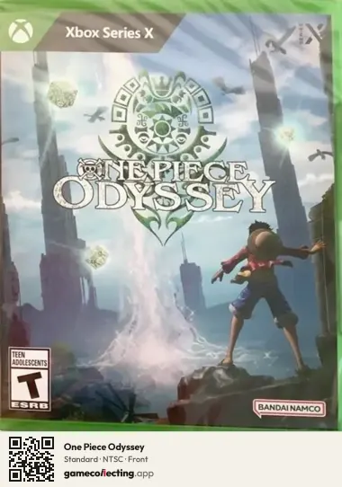 One Piece Odyssey Xbox Series X, NTSC box front