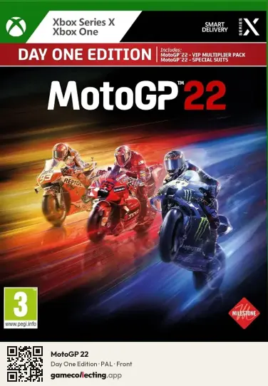 MotoGP 22 Xbox Series X, PAL box front