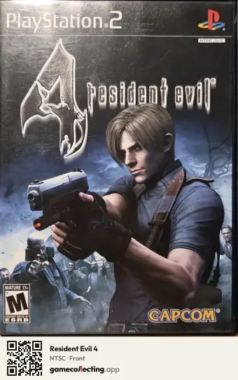 Resident Evil 4 PlayStation 2, NTSC box front