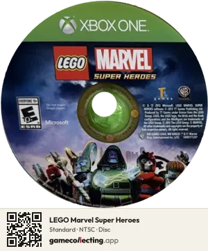 LEGO Marvel Super Heroes Xbox One, NTSC disc